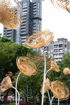 OEM Animal 316 Stainless Steel Metal Art Sculptures For Square Decoration
