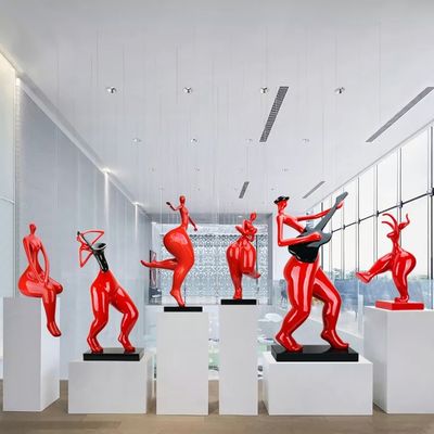 Dance Resin Art Sculpture Creative Abstract Art Sculpture Large Outdoor Garden Decoration