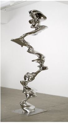 Rockery Mirror Wall Decoration Pendant Pasted 3d Metal Wall Art