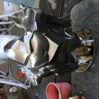 Customized SS Fisheries Harvest Abstract Metal Art Sculptures