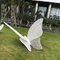 Chế tạo sắt Tác phẩm điêu khắc kim loại trong nhà Phun trắng Trang trí vườn bướm