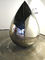 Custom Metal Outdoor Abstract Sculpture Stainless Steel Mirror Water Drop Sculpture